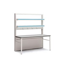 선반 단면 실험대 LAR112H 과학실 책상, LAR112HA（알루미늄선반）, ECG4B