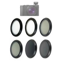 uv cpl pl nd8 nd16 nd32 nd 8 16 32 star 중립 밀도 렌즈 필터 스티커 for panasonic lumix dc lx10 lx15, 별