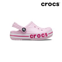 [크록스(CROCS)] [크록스] 키즈 바야밴드 클로그 발레리나핑크 207018-6TG
