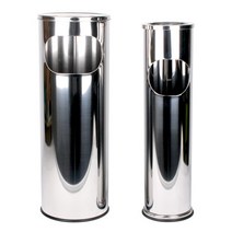 키친프리 스텐 재떨이 휴지통-원형(미니/소) 재떨이분리/미끌림방지바닥, 원형(소)