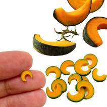 미니어처 만들기 납골당 꾸미기 DIY 수공예 토핑, A25번 단호박7개