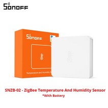 SONOFF-지그비 브리지/무선 스위치/온도 및 습도 센서/모션 센서/무선 도어 윈도우 센서 지그비 3.0, SNZB-02 Only China