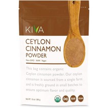 Kiva Ceylon Cinnamon Powder 키바 셀리온 시나몬 파우더 향신료 283.5g, 1개