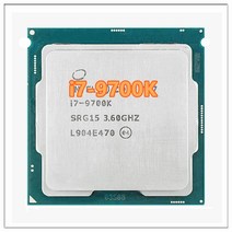 코어 i7-9700K i7 9700K 3.6 GHz 8 스레드 CPU 프로세서 12M 95W PC 데스크탑 A 1151