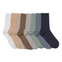 싹스탑 아동 갑종 골지 양말 8족 - L Sockstop Kids Rip Socks