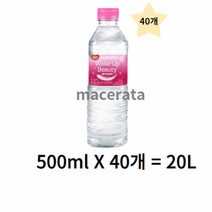 동원샘물 웨이크업뷰티, 6개, 20L