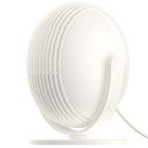 탁상용 무엽 선풍기 사무실 무음 3단 조절 USB 탁상용 선풍기, 백색
