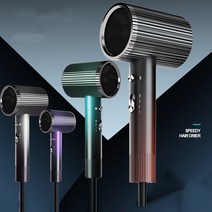 Fowod 블루 라이트 헤어 케어 저소음 헤어 드라이어, BGD5-퍼플