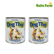 [루츠팜]베트남 연유 옹토 화이트 380gX2개 비나밀크 ong tho 옹또