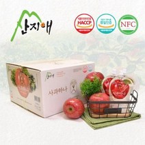 산지애 산지애 사과원액주스 30팩 / 사과즙 100% 착즙 NFC, 상세 설명 참조, 단일옵션