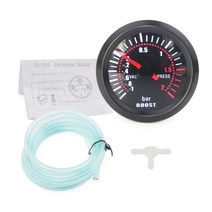 유면계 유량계 차량 게이지 미터 12V 52mm 수온 오일 프레스 연료 압력 볼트 표시기., 06 turbo meter