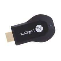 크롬캐스트 HDTV 1080P 무선 HDMI 호환 비디오 온 스크린 장치 M2 WiFi TV 스틱 디스플레이 미러 수신기 프로젝터, [01] black