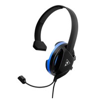 터틀비치 리콘챗 PS 유선게이밍채팅헤드셋 (PS5/PS4/XBOX/PC/스위치/모바일), 화이트