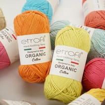 니트러브 etrofil 유기농 오가닉코튼, 17 오렌지
