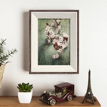 북유럽스타일 우드 탁상액자 랜덤 2개 벽장식 벽사진