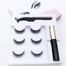 자석 속눈썹 셀프 연장 세트, 수량 개, 슬림 세 쌍 [약 11mm]