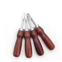 공구 공예 가죽카빙세트 가죽 트리밍 나이프 가장자리 숫돌 수제 조각 아트 삽 DIY 도구 특수, 1mm