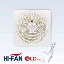 강력한 환기/ 수동셔터 / 수동개폐식 환풍기 LD-200ASP, 01_LD-200ASP, 1개