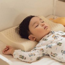 양질의 천연 라텍스 베개 진드기억균 유아 베개 3-8세 사계절 라텍스 베개-54565, 옵션01