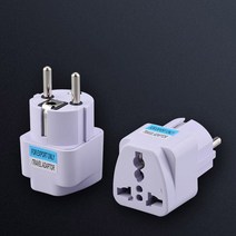 전세계 해외 여행용 돼지코 110V 220V 플러그 콘센트 화이트 어댑터, 호주형소켓 타입I