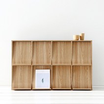 EZBO BESIDE 8문 수납장 가로형, 리베라오크