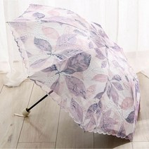 윈썸잇 나뭇잎 자수 양산