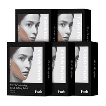 포잇 브이핏 컨투어링 셀럽 리프팅 패치, 5매입 x 5BOX, 5개, 25매