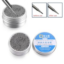 납땜 인두 팁 클리너 6g 검은 산화 비 스틱 주석 알루미늄 상자 리프레셔 솔더 크림 부활 석고 깨끗한 붙여 넣기