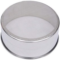 60 Mesh VANLAN 6 Inch 18/8 60 Mesh Sieve Mesh Flour Sifter Professional Round Stainless Steel Flou, 1