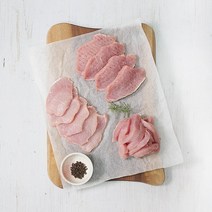 [국내산 한돈 1+등급] 생등심 100시간 저온숙성 500g, 돈까스용, 개별포장 일반배송