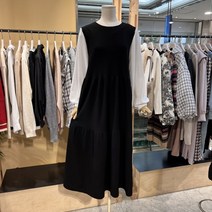 도로시홀릭 소매 배색 원피스(D23A56821)