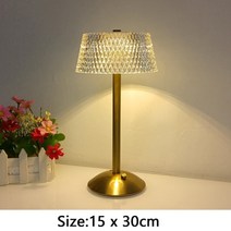 북유럽 크리스탈 충전식 테이블 램프 led 바 램프 터치 dimmable 황금 책상 램프 거실 침실 호텔 램프 침대 옆 램프, j 스타일, 3색 디밍 가능