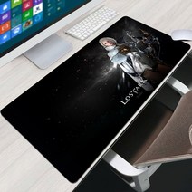 장패드 L-Lost Ark 마우스 패드 Pc 게이머 액세서리 Xxl 데스크 프로텍터 키보드 매트 대형 게임 확장 컴퓨터, [09] 400x900x3mm, [03] FS003327
