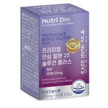 뉴트리딘 프리미엄 안심 철분 25 솔루션 플러스, 60정, 6개
