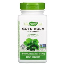 네이쳐스웨이 고투콜라 허브 475mg 베지 캡슐 180정