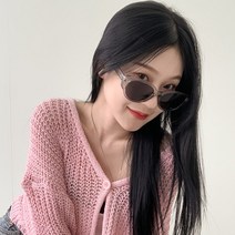 블루씨티 실버 스팟 틴트 유니크 힙 스트릿 선글라스