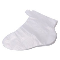 행낭가방 투명 일회용 발 가방 디톡스 스파 커버 페디큐어 감염 방지 갈라진 풋 케어 도구 제거 100 개/가