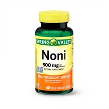 Spring Valley 스프링밸리 노니 500mg 60베지캡슐 4팩