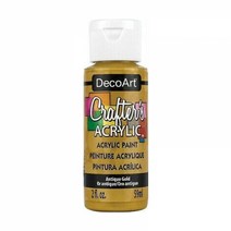 공예몰 데코아트 크래프터 아크릴물감 2oz, 3_Antique Gold