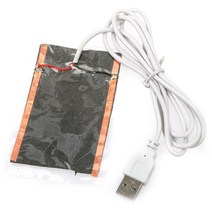 전기요 매트 이불 온열 전자파 없는 탄소 섬유 난방 패드 손 따뜻하게 usb 난방 필름 전기 겨울 적외선 발열 열, 1-b