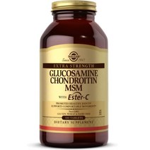 Solgar 솔가 글루코사민 콘드로이친 MSM 1500mg 180정 비타민C