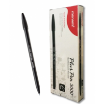 모나미 플러스펜3000 12자루/프러스펜/사인펜/싸인펜/수성펜, 플러스펜_흑색(1타_12자루)