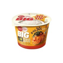 CJ제일제당 햇반 컵반 BIG 스팸김치덮밥 328g [6개], 상세내용참조, 6개