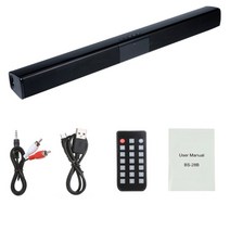 돌비애트모스 홈씨어터 사운드바 무선 블루투스 스테레오 스피커 홈 시어터 PC TV 사운드바 서라운드 시, 01 Black_01 스피커