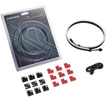 공구 PHANTEKS M5 Light Strip ARGB Neon Computer Case Decoration Led 5V 3PIN Header AURA 550mm, Black_One Size, Black_One Size, 상세 설명 참조0