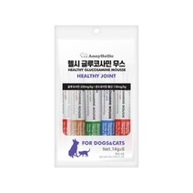 영양제 혼합 4종 8개입 반려견 푸들 강아지 불도그 셰틀랜드쉽독 닥스훈트 보더콜리 미니핀 노령견관절강화