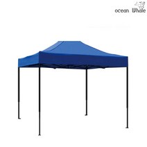 오션웨일 접이식 야외 천막 3x6 AB세트 (지붕+프레임) 포장마차 캐노피 행사용천막, (AB세트)레드