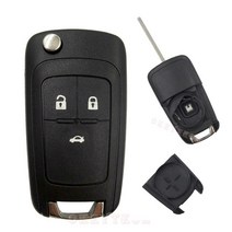 자동차부품 플립 키 접이식 리모컨 2 3 버튼 자동차 열쇠 고리 셸 케이스 opel Chevrolet Vauxhall astra h, 02 3 Buttons