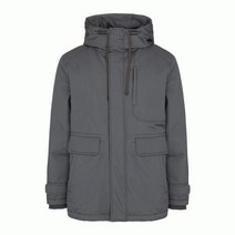 파렌하이트 그레이 구스 다운 후드 파카 DD6503