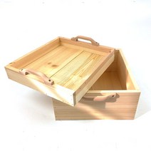 원목 공간박스 사과 박스 나무 상자 10t8, 3.상자-기본형16x14x12cm